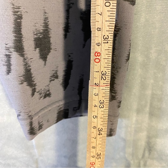 Lululemon Instill HR Leggings Sz 16 Grey & Black LW5ELWS Activewear Yoga Pants - Picture 9 of 9